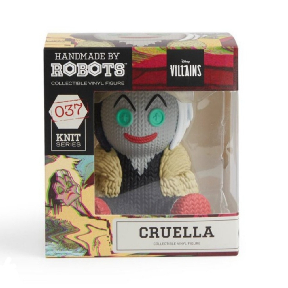 Disney Villains Handmade By Robots Cruella Vinyl Figure